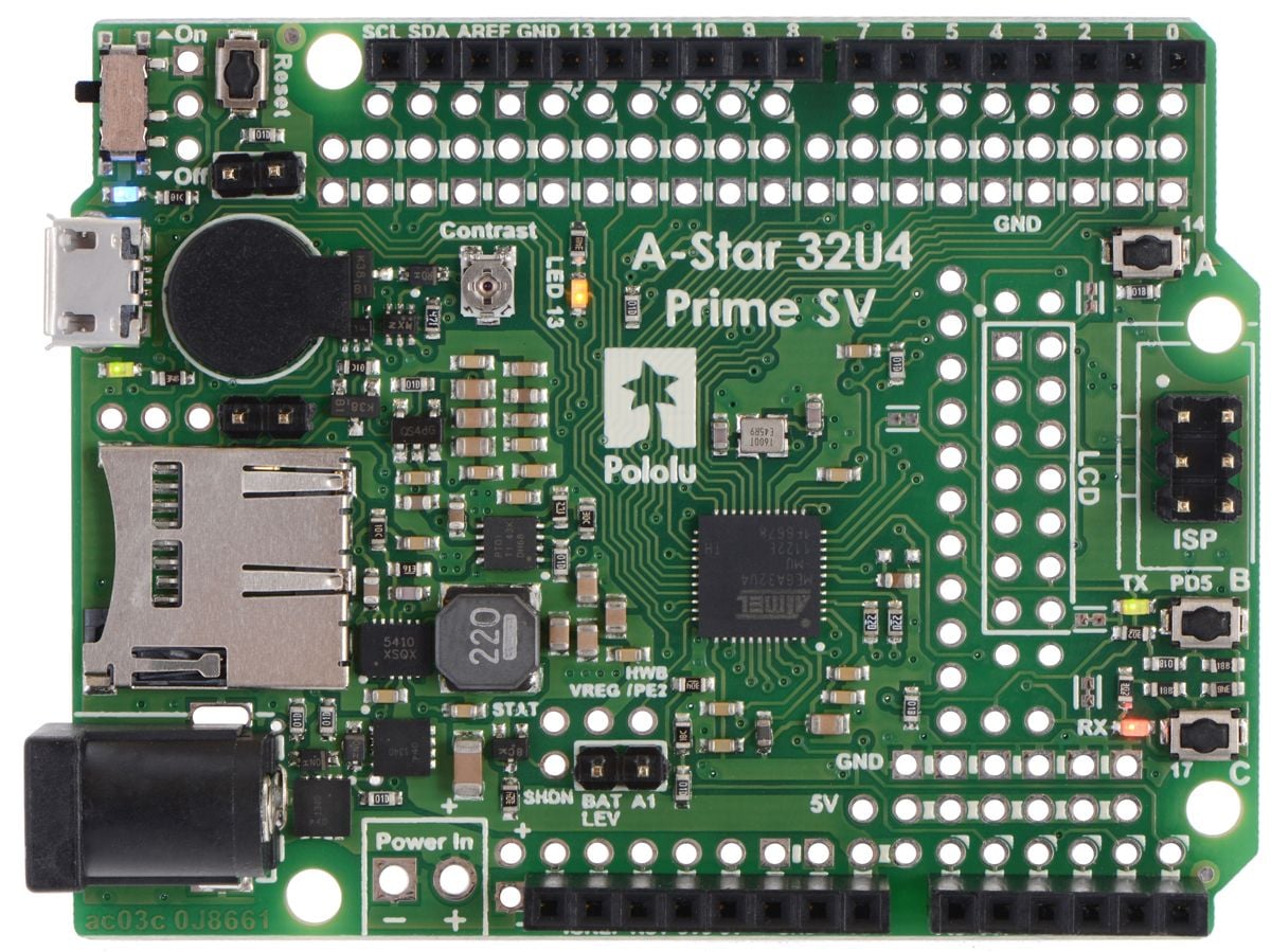 A-Star 32U4 Prime SV microSD