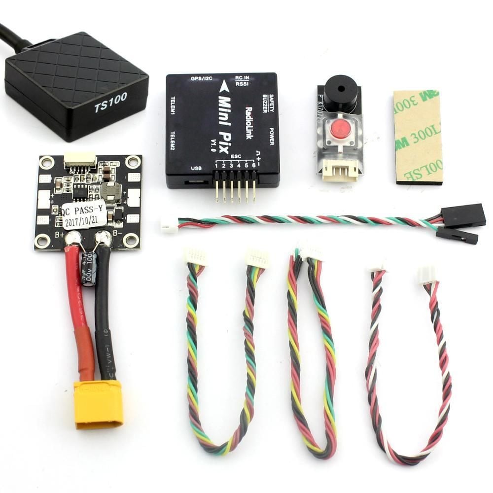 Orjinal Mini Pix F4 Pixhawk Px4 Radiolink + Ts100 Gps Kit