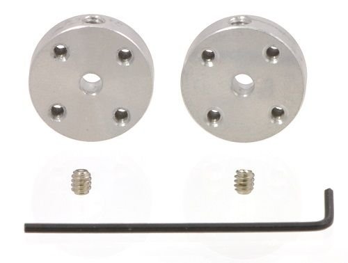 Pololu Universal Alüminyum 3mm Şaft Montaj Hub 3mm Kaplin | M3 Delikli | 2 Adet