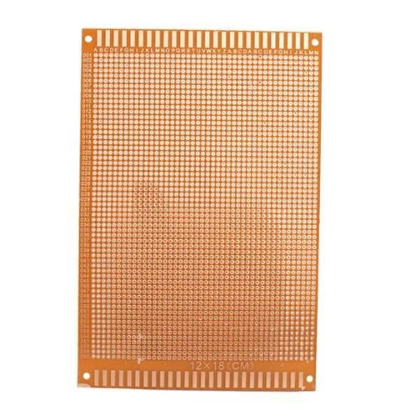 Delikli Plaket 12x18 cm Pertinaks