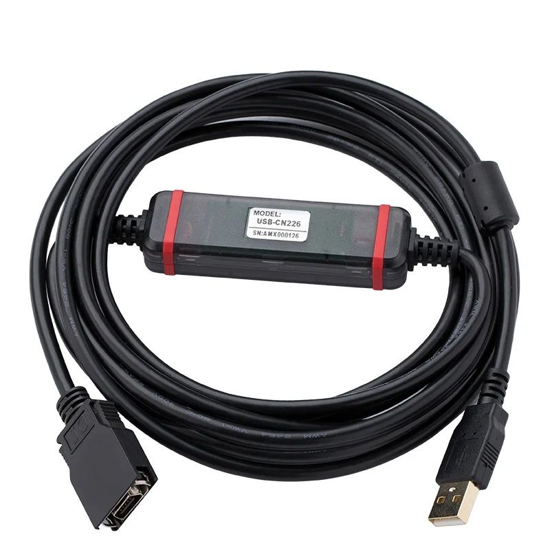 Amsamotion CS/CJ/CQM1H/CPM2C USB-CN226 Programlama Kablosu Omron uyumlu