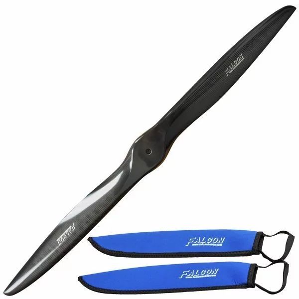 FALCON 24X10 Karbon Fiber Uçak Pervanesi -Sabit Kanat