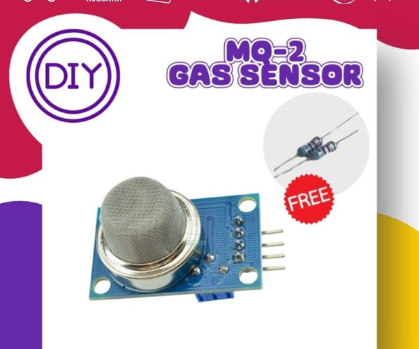 Gas & Smoke Sensor (MQ-2,MQ-5,MQ-135) ตรวจจับแก๊ส/ควัน สำหรับ Arduino