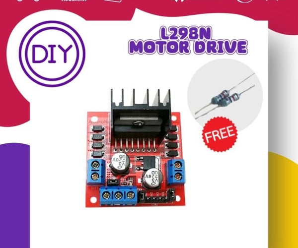 L298N Motor Drive Module ชุดมอเตอร์ไดรว์ ขับเคลื่อนมอเตอร์ DC/Stepper