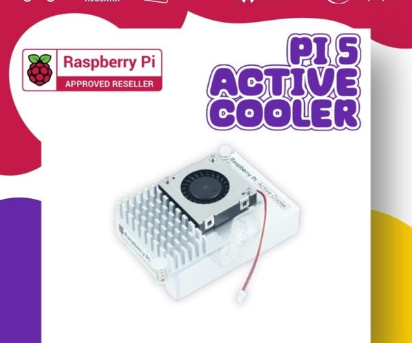 Official Raspberry Pi 5 Active cooler