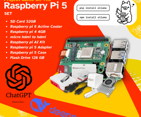 Project LLMs on the Raspberry Pi 5