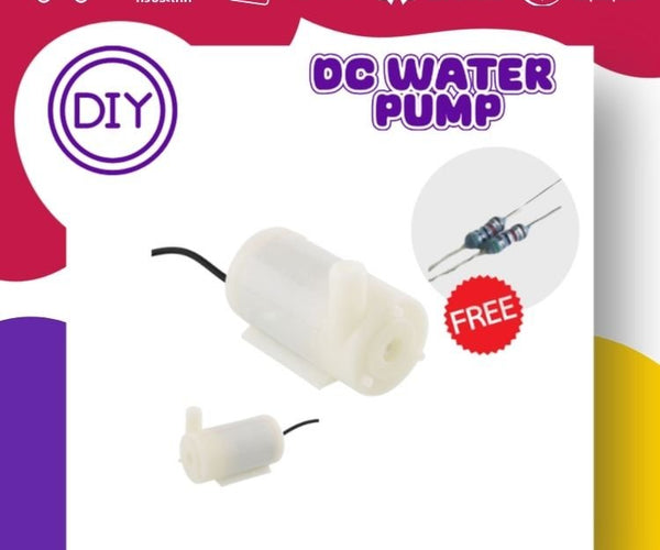 DC Water Pump 3V-5V สำหรับ Arduino ESP
