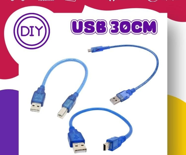 สาย USB สำหรับบอร์ดไมโครคอนโทรลเลอร์