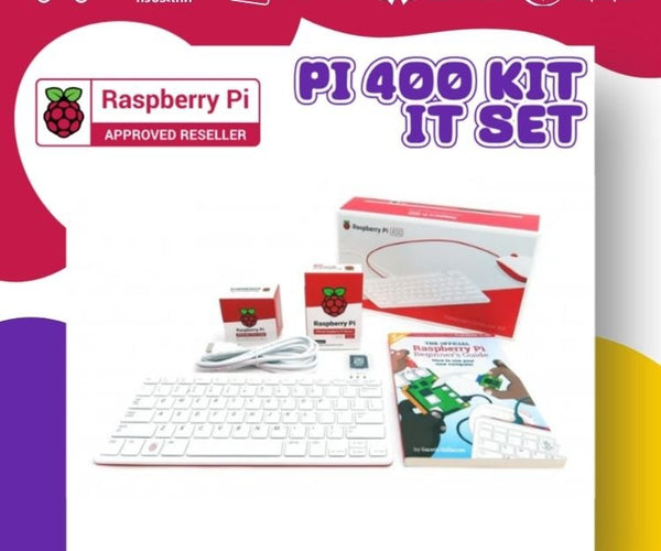 Official Raspberry Pi 400 Kit, IT Set