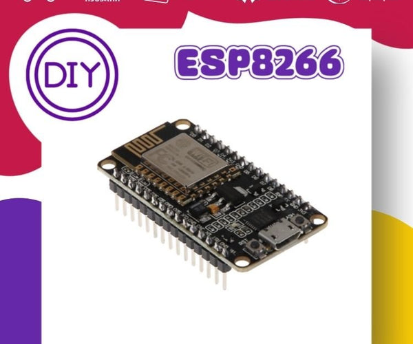 บอร์ด NodeMCU ESP8266 WiFi สำหรับ IoT