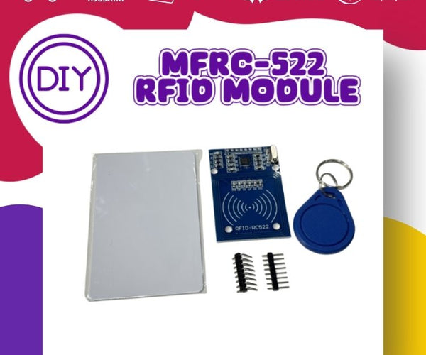 RFID Module (MFRC-522) พร้อมการ์ด, พวงกุญแจ และก้างปลา