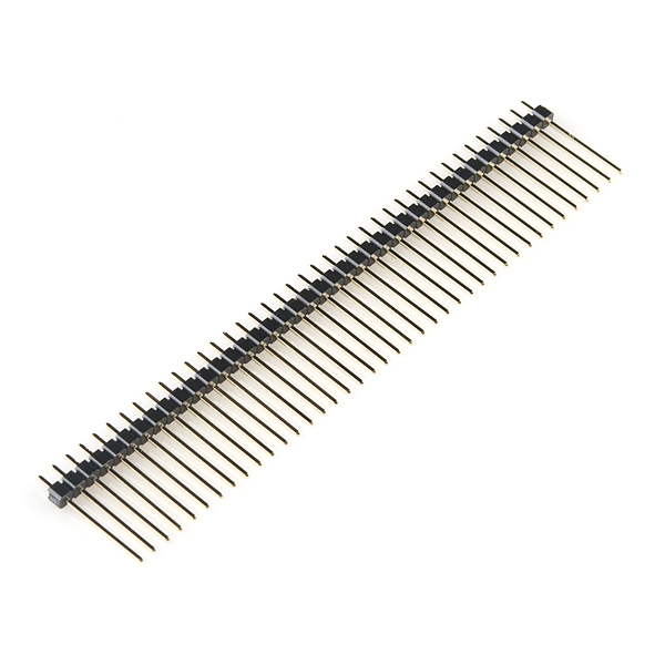 Pin Header 1x40 Male 2.54mm Long - 18mm