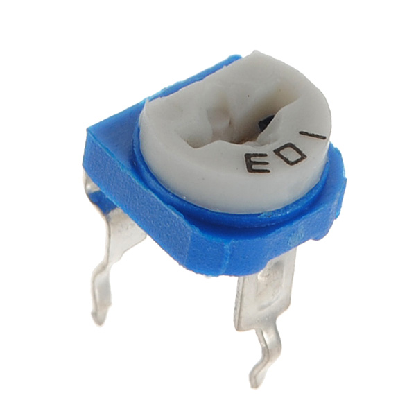 Trimmer 6mm Single Turn - Horizontal