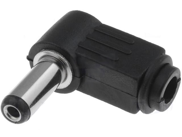 DC Power Plug 5.5x2.1mm - Angled