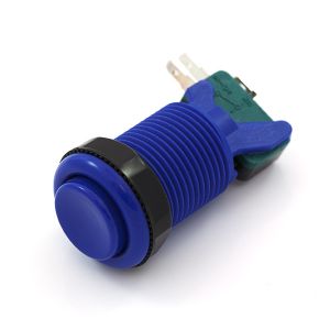 Arcade Push Button - Blue 33mm