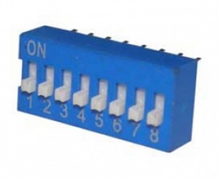 DIP Switch - 8 Position