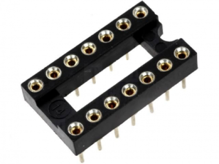 DIP Socket Gold