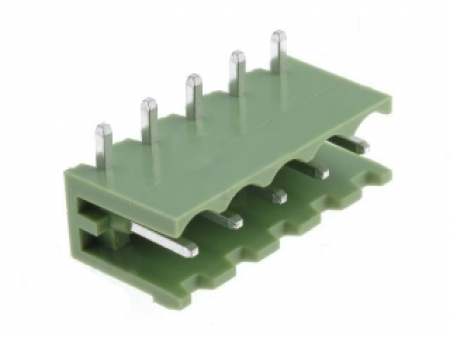 Κλέμα PCB 5 Pins Αρσενική Γωνία (P5.08)