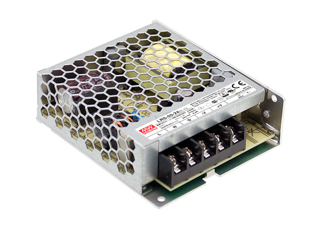Τροφοδοτικό 5V 10A 50W MeanWell - LRS-50-5