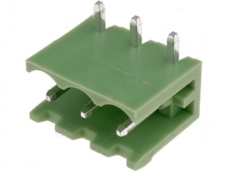 Κλέμα PCB 3 Pins Αρσενική Γωνία (P5.08)