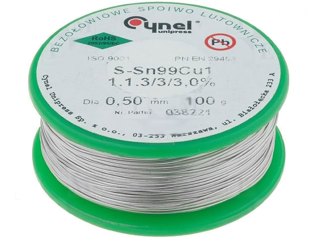 Κόλληση Cynel 100g 0.5mm - Lead Free
