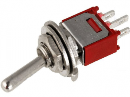 Toggle Switch SPDT ON-ON Mini (1A/250V)