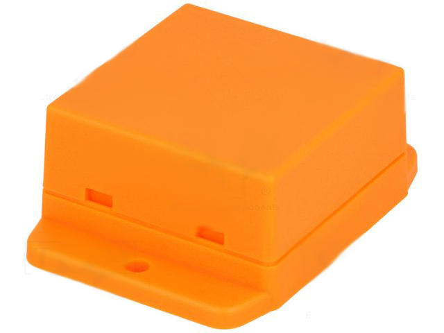 Κουτί Κατασκευών 50x50x27mm - ABS Πορτοκαλί (Gainta NUB505027OR)