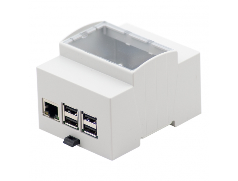 Italtronic DIN Rail Raspberry Pi Model B+/2/3 Case