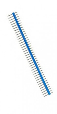 Pin Header 1x40 Male 2.54 mm Blue