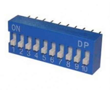 DIP Switch - 10 Position