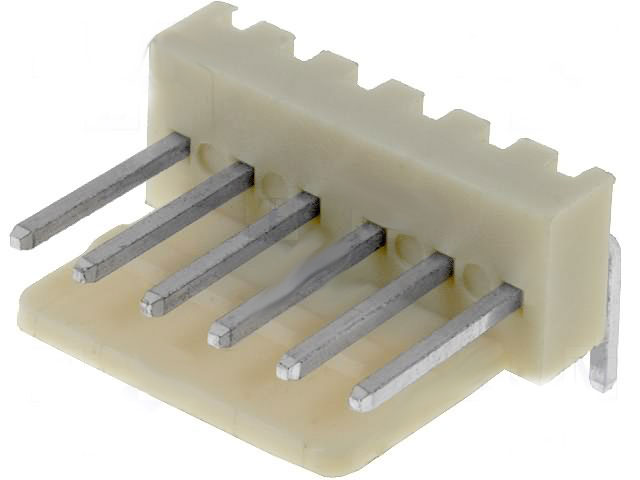 Connector NS25 Male 2.54mm Angled