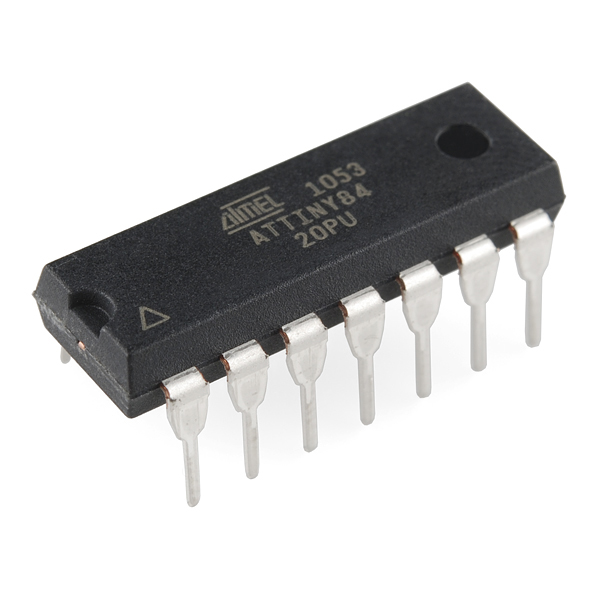 AVR 14 Pin 20MHz 8K 12A/D - ATtiny84A