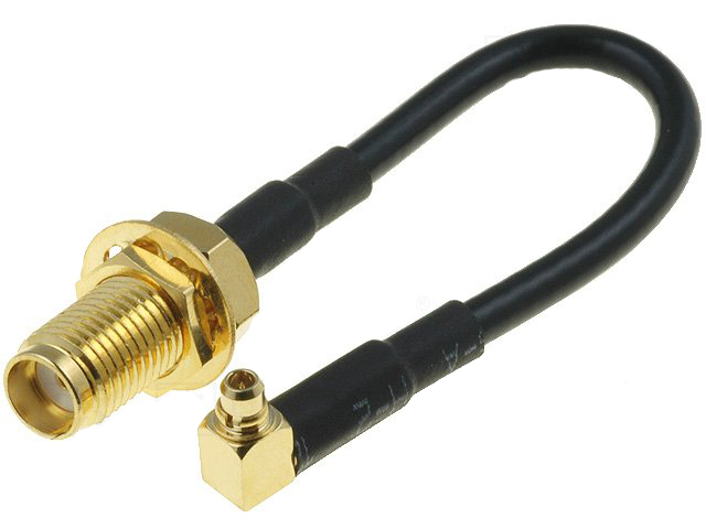 MMCX Jack to SMA RF Cable Adapter