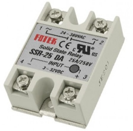 Solid State Relay - 25A (3-32V DC Input)