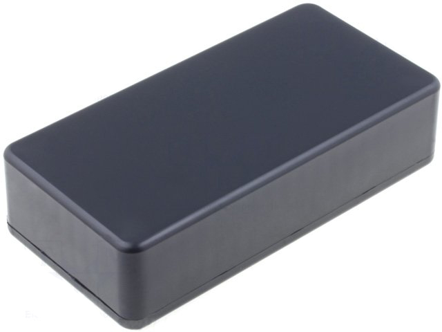 Κουτί Κατασκευών 100x50x25 Black (Hammond 1591ASBK)