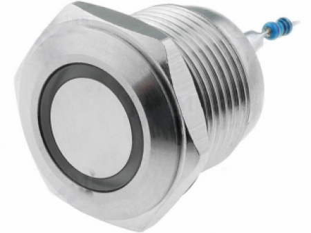 Metal Pushbutton - Momentary (16mm, Blue)