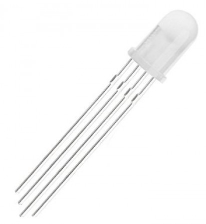 LED Diffused 5mm RGB - Common Anode