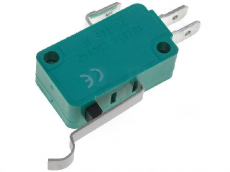 Microswitch SPDT ON-(ON) - with Roller Simulation