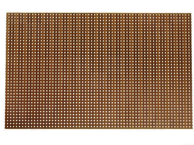 Πλακέτα Διάτρητη 160x100mm - 39 Γραμμές (Τριάδες)