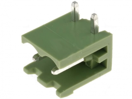 Κλέμα PCB 2 Pins Αρσενική Γωνία (P5.08)