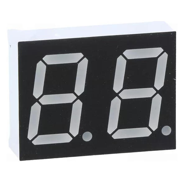 Double Digit 7-Segment 14.2mm