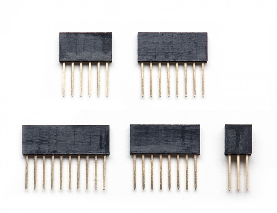 Arduino Stackable Header Kit - R3 (Full Pack)