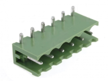 Κλέμα PCB 6 Pins Αρσενική Γωνία (P5.08)