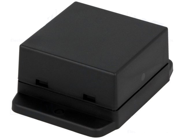 Κουτί Κατασκευών 50x50x27mm - ABS Μαύρο (Gainta NUB505027BK)