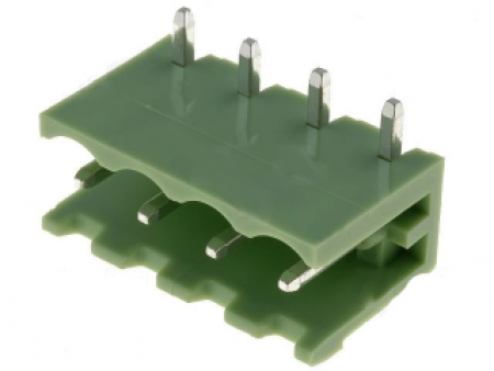Κλέμα PCB 4 Pins Αρσενική Γωνία (P5.08)