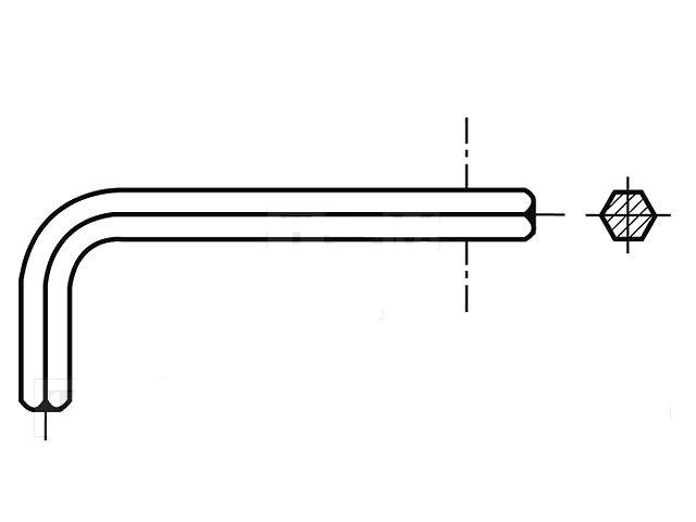 Allen Screw Key 2.5mm