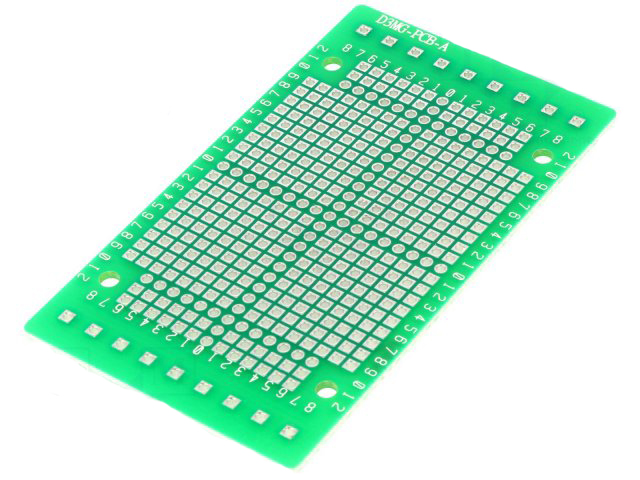 Πλακέτα Διάτρητη 50x87x1.6mm (Gainta D3MG-PCB-A)