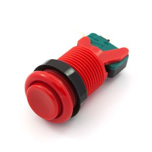 Arcade Push Button - Red 33mm