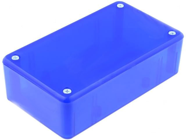 Κουτί Κατασκευών 124x71x38mm Μπλέ