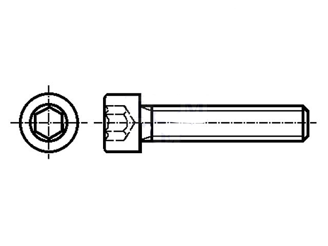 Βίδα M3 - L6mm DIN912